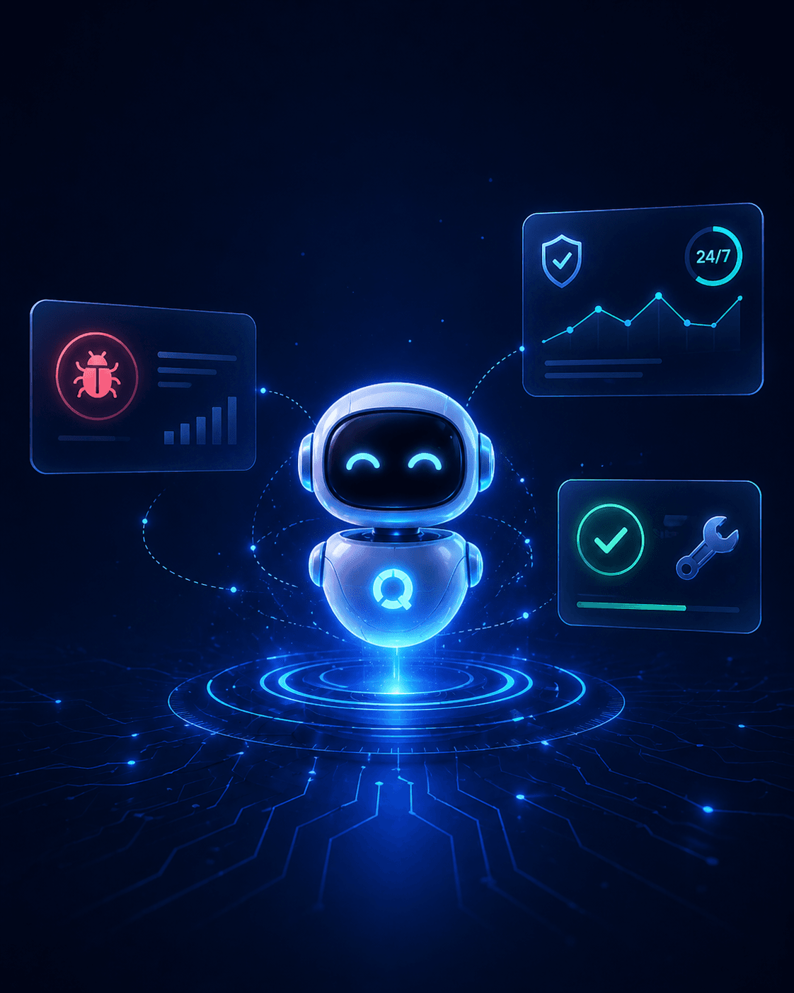 AI monitoring illustration
